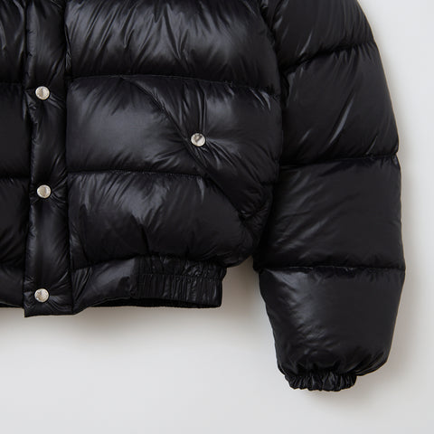 THE SHISHIKUI/DOWNJACKET/ LUSTER BLACK-