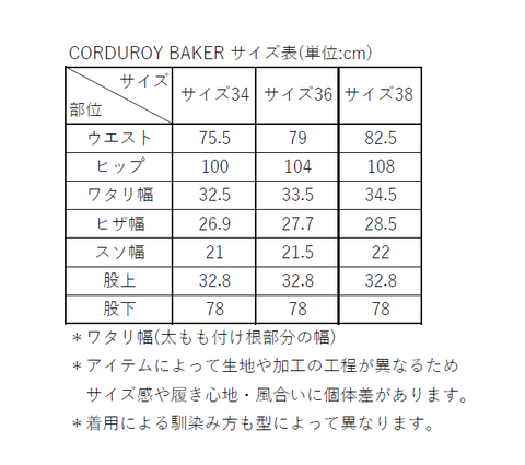 THE SHISHIKUI シシクイCORDUROY BAKER 36サイズ 新しく着き 9065円