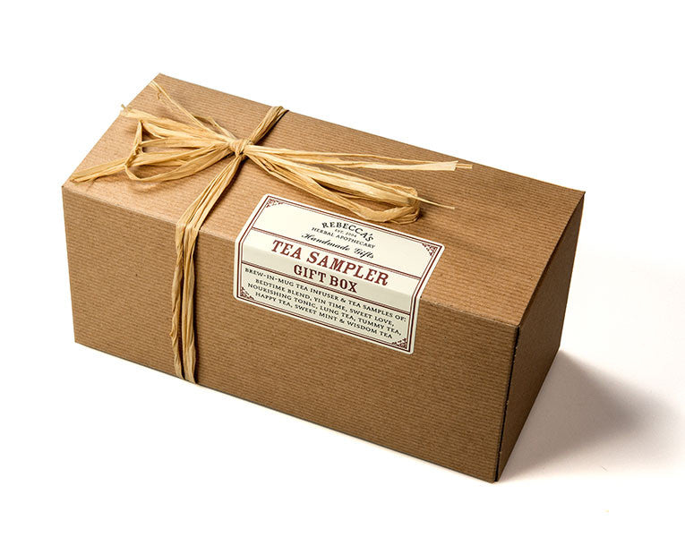 Tea Sampler Gift Box Rebecca's Herbal Apothecary