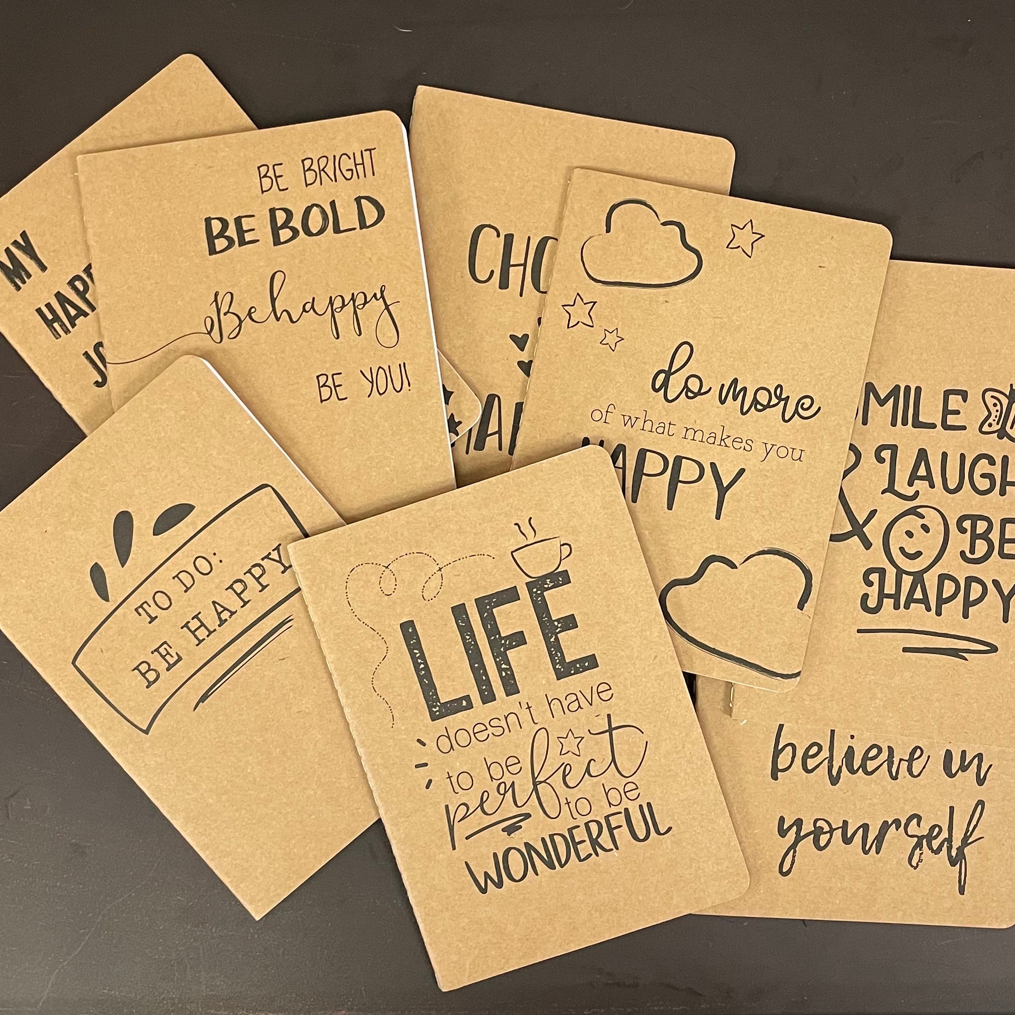 5x8 Pocket sized Motivational Journals