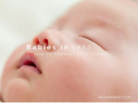 how to prevent heat stroke in babies in cars