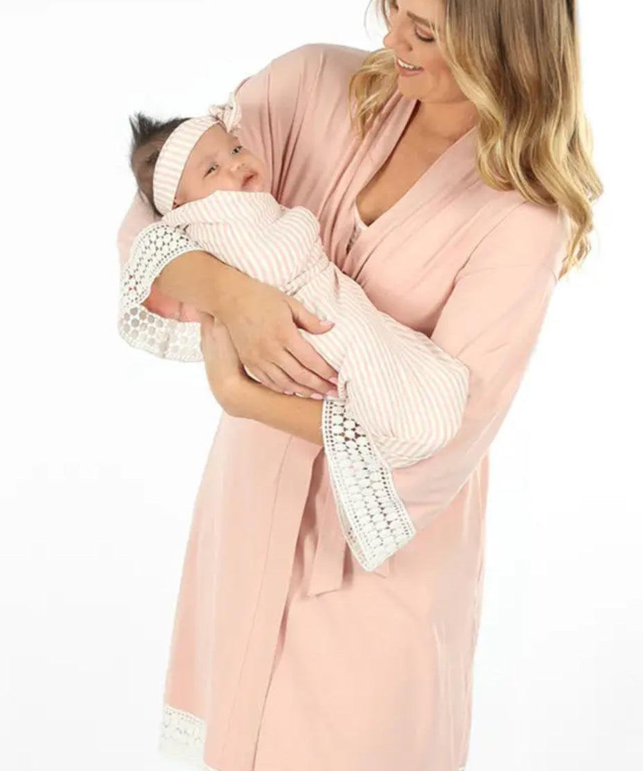 Grace Maternity & Nursing Nightgown Set