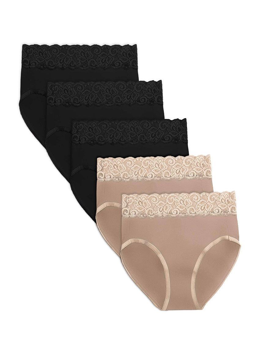 Postpartum Panties 3-Pack Black - momkind →