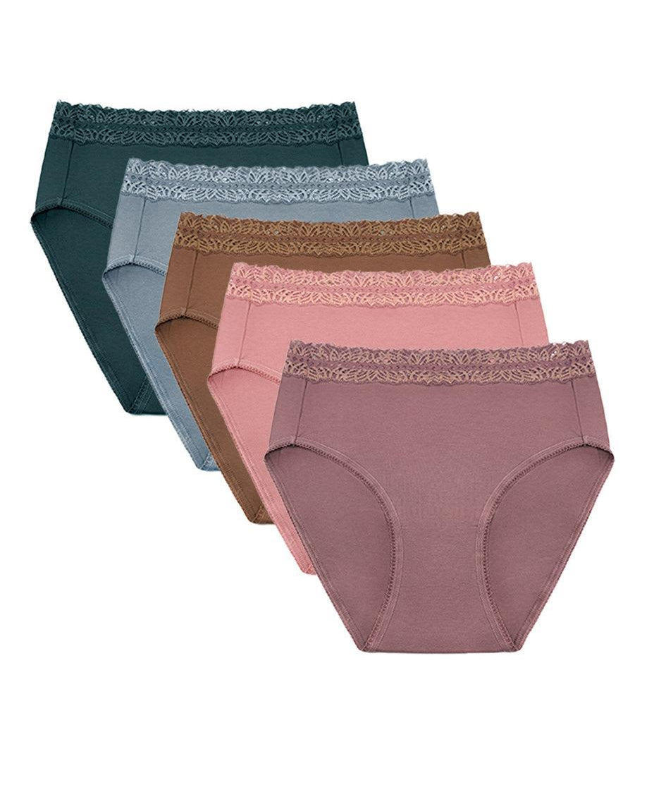 2 Pack Women's Maternity High Waist Bamboo Fiber Seamless