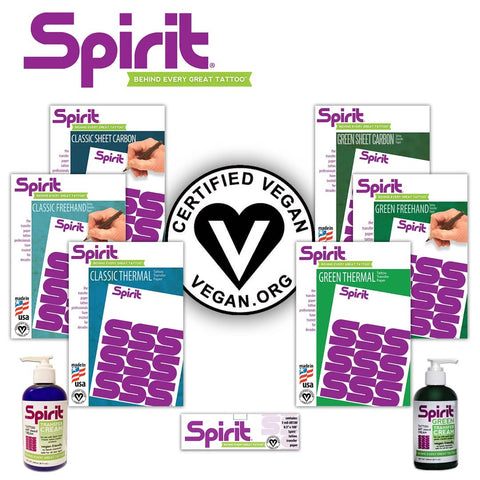 Spirit tattoo stencil paper - vegan