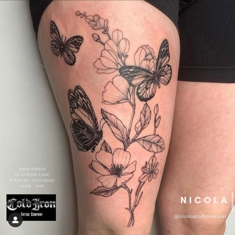 Nicola Grady Cold Iron tattoo Company Norwich
