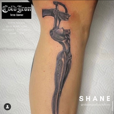 Shane Grady Cold Iron tattoo Company Norwich