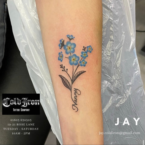 Jay Tattooist at Cold Iron Norwich