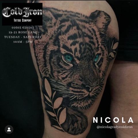 Nicola Grady Cold Iron tattoo Company Norwich