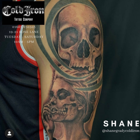 Shane Grady Cold Iron tattoo Company Norwich