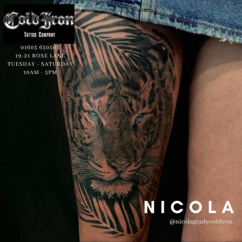 Nicola Grady Cold Iron tattoo Company Norwich