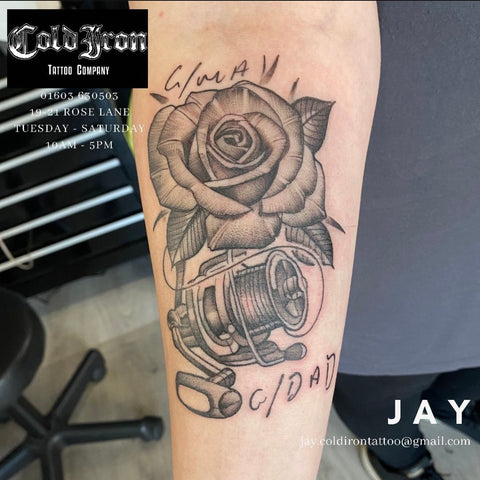 Jay Tattooist at Cold Iron Norwich