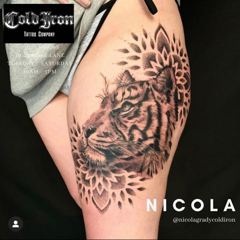 Nicola Grady Cold Iron tattoo Company Norwich