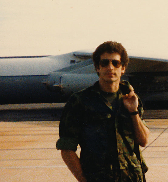 The author wearing his General Issue Hamilton at Elgin Air Force Base in 1980. (Photo Credit: James Stejskal)