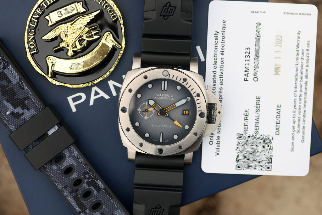 Panerai navy seal issue lunaroyster custom