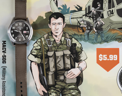  MACV-SOG Recon Elements Required a Tough Tool To Support Operations, So They Turned To Seiko