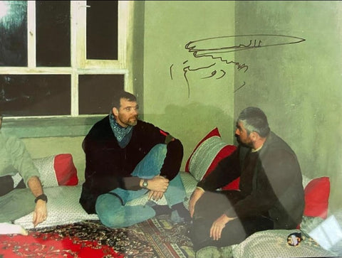 Seeger and Dostum on the night of insertion, 16 October 2001, Casio F-91W on J.R. Seeger’s wrist