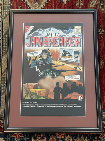 Northern Alliance Liaison Team –codenamed JAWBREAKER CIA Poster