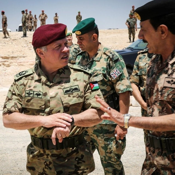 King Abdullah Jordan Military