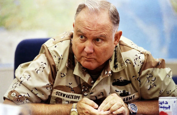 Four Star General H. Norman Schwarzkopf Stormin' Norman GMT watch seiko rolex gmt master rolex pepsi