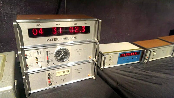 Patek Philippe & Hewlett Packard Atomic Clock