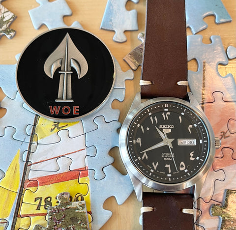Watches of espionage Arabic Seiko