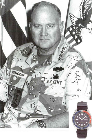 General Schwartzkopf Seiko Rolex