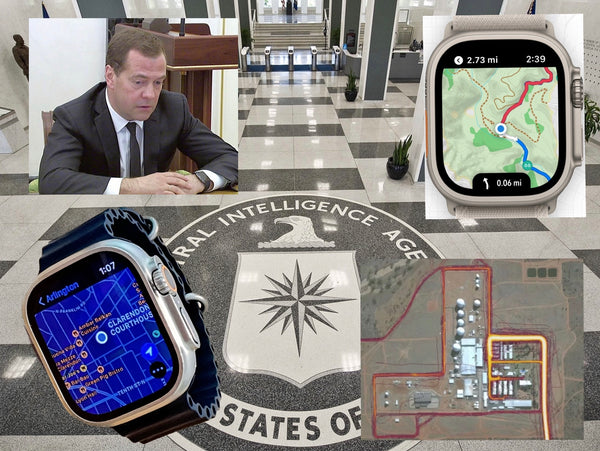 CIA Smart Watches Strava Counterintelligence