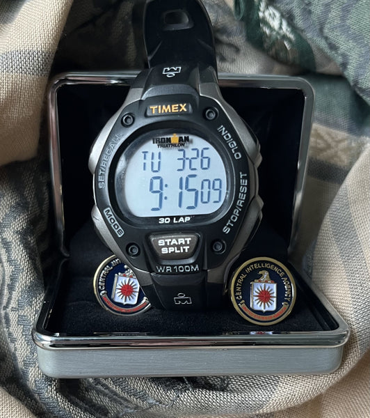 Timex Ironman CIA issue military watch
