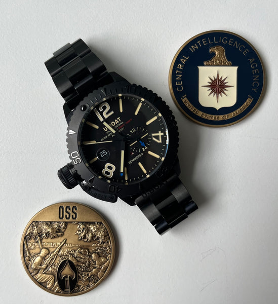 u-boat cia watch military challenge coins