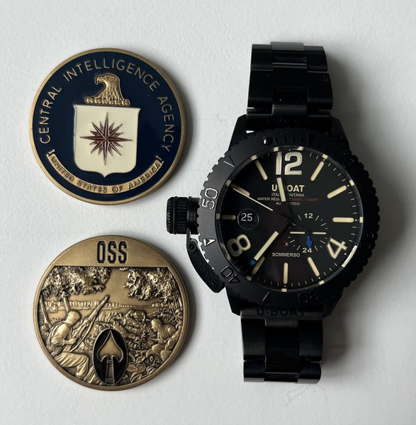 u-boat cia paramilitary watch custom spy watch