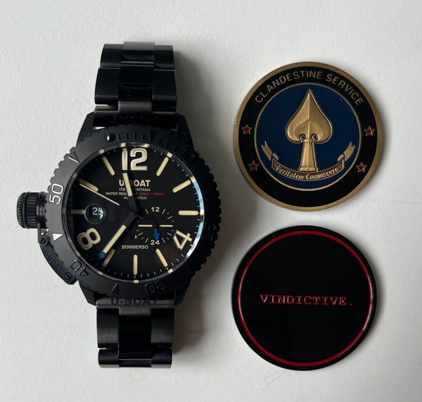 u-boat cia watch custom military issue