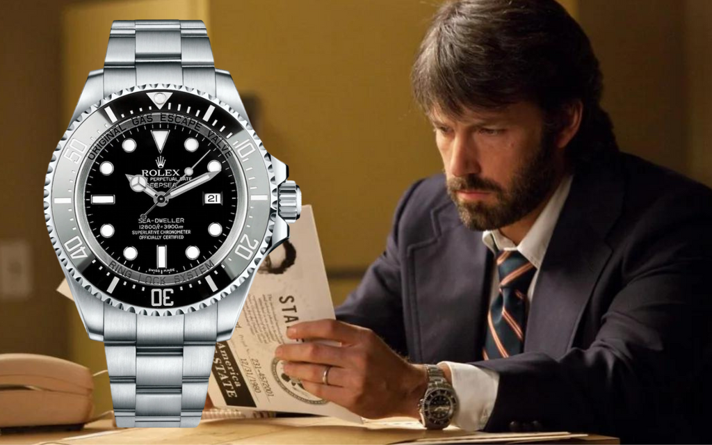 Ben Affleck argo movie rolex sea-dweller deepsea