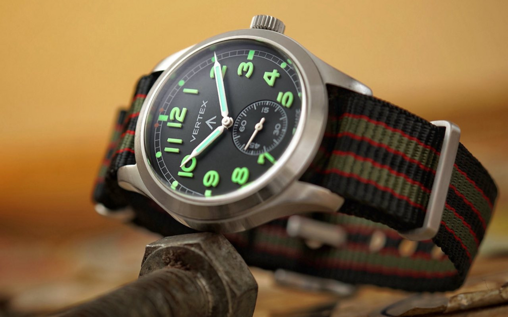 vertex m100a dirty dozen british watchmaker elliot brown cwc espionage