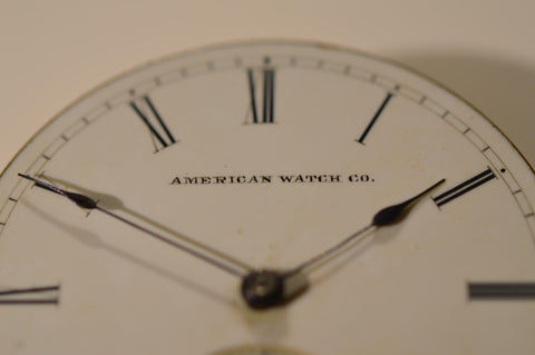 Waltham Watch dial from an Ellery watch