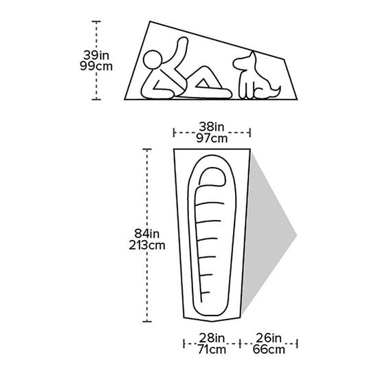 Big Agnes Fly Creek HV UL1 Solution Dye – 尼莫莫戶外選物代購Nimo