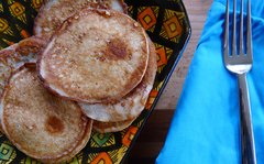 Paleo pancakes for breakfast!