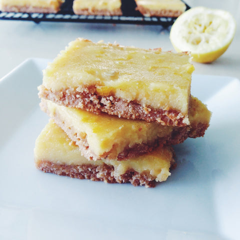 Paleo lemon bars