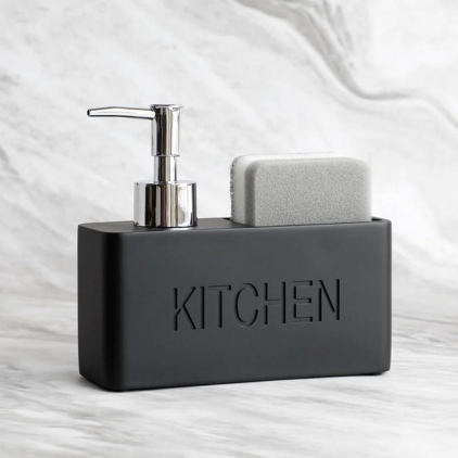 Modern kitchen soap dispenser