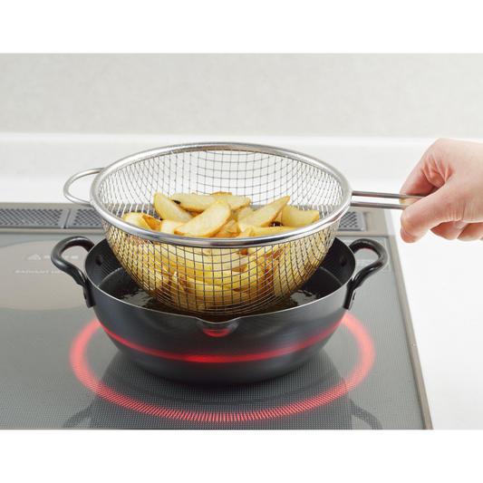 Go-gi Iron Deep Fry Pan  MANZEN Philippines – MANZEN 万善