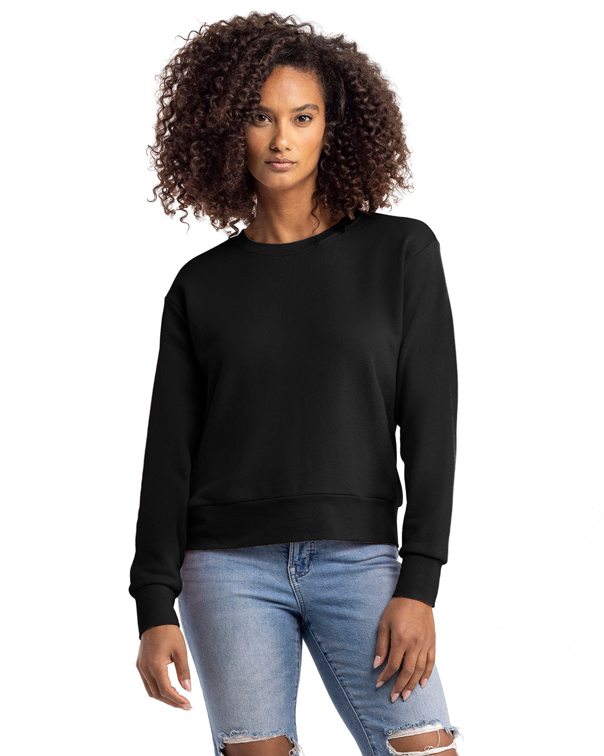 Next Level Apparel 9084 Ladies' Laguna Sueded Sweatshirt