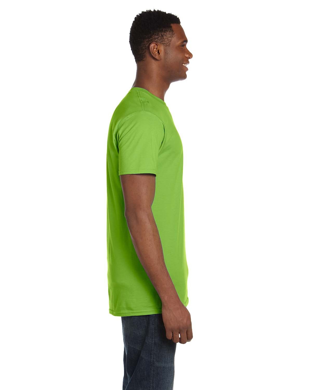 Hanes 4980 Nano-T T-Shirt - Lime XL