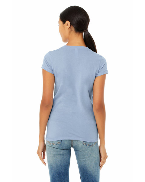 Bella + Canvas B6005 Ladies' Jersey Short-Sleeve V-Neck T-Shirt ...