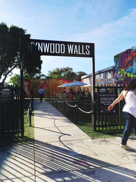 Wynwood Walls Entrance Archway made from iron 