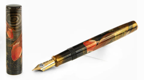 Namiki Goldfish Emperor Fountain Pen_Makoba