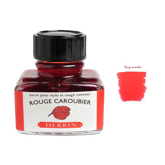 Herbin Rouge Grenat - Ink Sample - The Goulet Pen Company