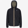 Image of JAKE PLUS.2 REVERSIBLE - Jackets - Short - MAN - BLACK PURE-GREEN LICHEN