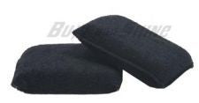 Buff and Shine 100% Cotton Wax Applicator Black