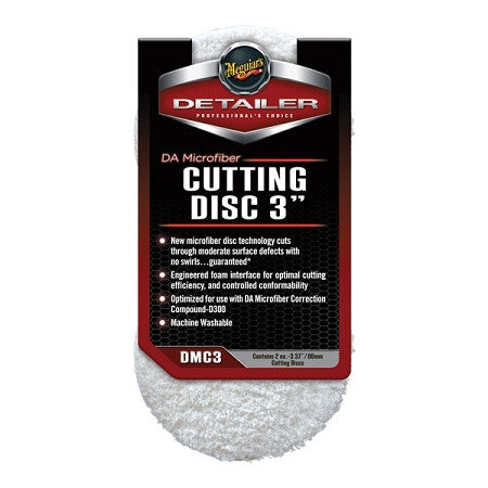 Meguiar's Detailer DA Microfiber Cutting Pad 3"