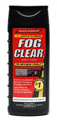 Glass Science Fog Clear Anti-Fog Liquid 9 oz